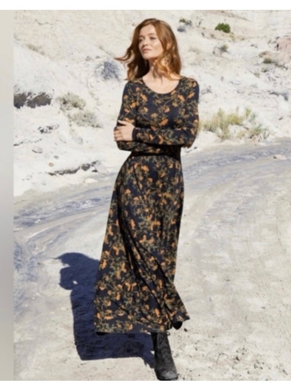 Peruvian Connection Peking Vine Dress XL